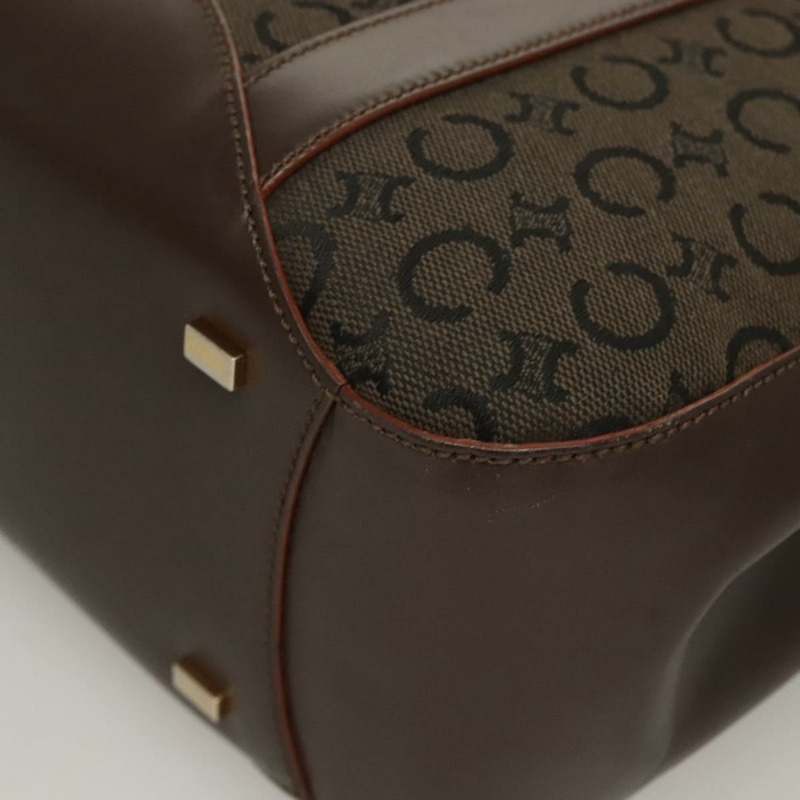 【日本直送】CELINE C Macadam 帆布手袋棕金色正品 SW992-15