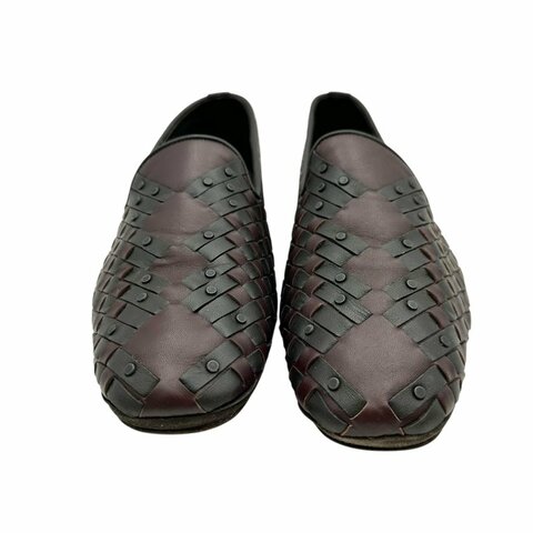 【美收精品】BV 棕色編織鞋 3-199