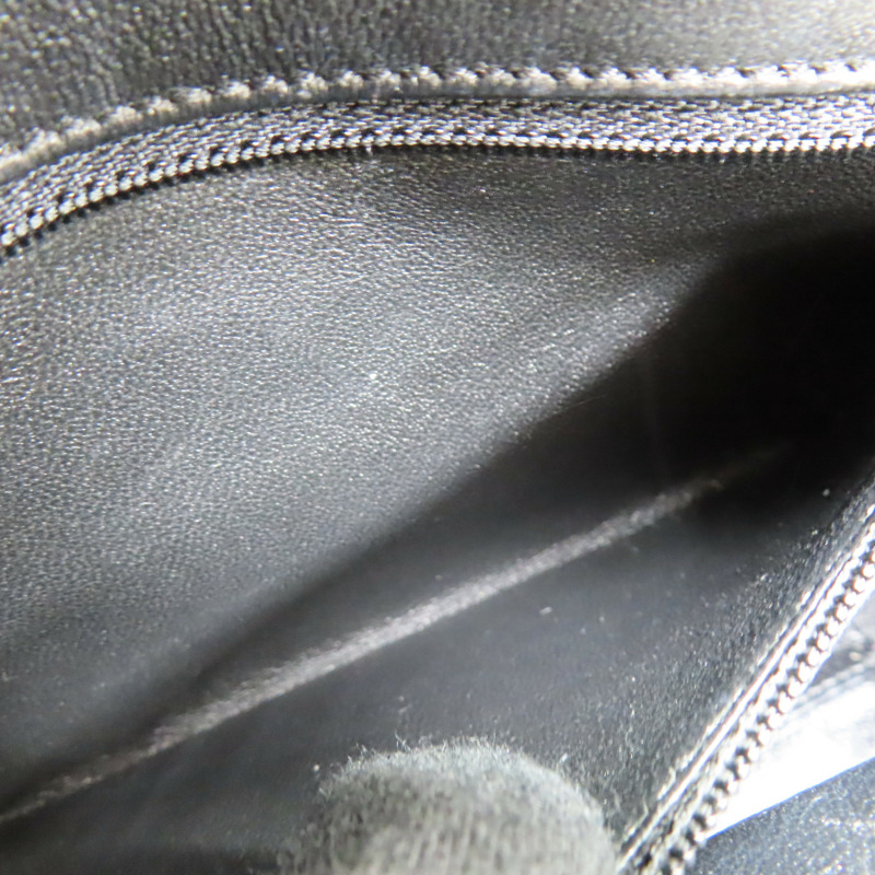 灰色 荔枝紋 牛皮 VANITY CASE 兩用包 A93343-7