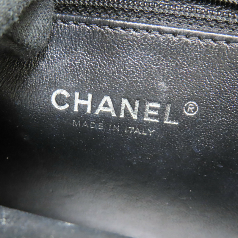 灰色 荔枝紋 牛皮 VANITY CASE 兩用包 A93343-9