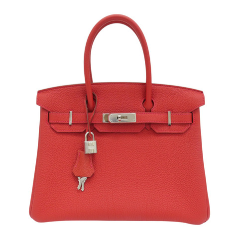 紅色 TOGO 牛皮 BIRKIN 30 手提包