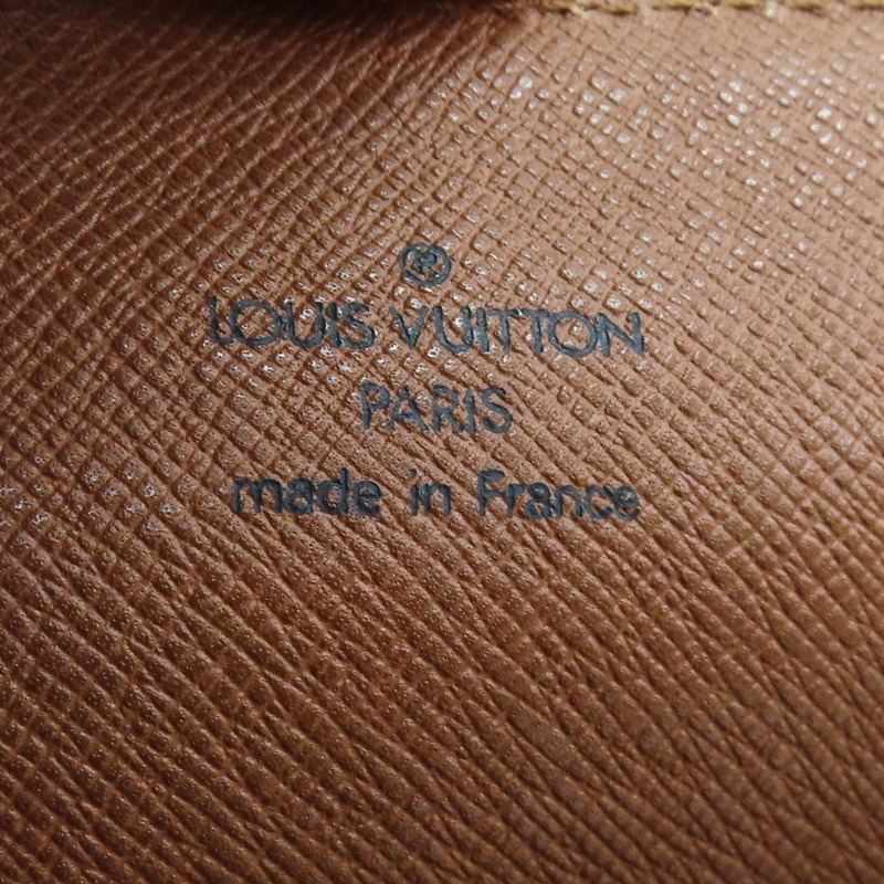 棕色 原花帆布 公事包 手拿包 M53400-5