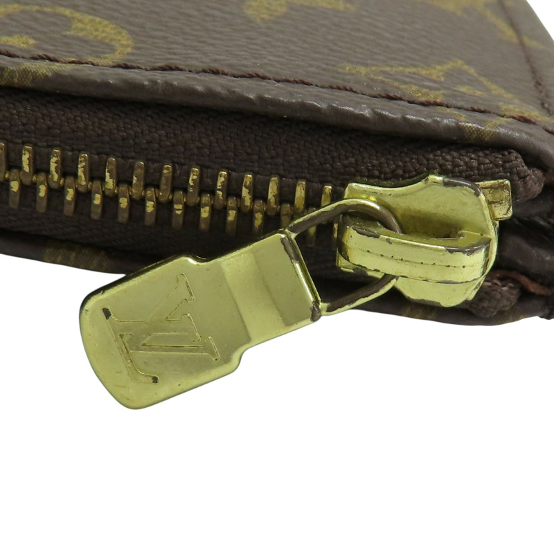 棕色 原花帆布 公事包 手拿包 M53400-12