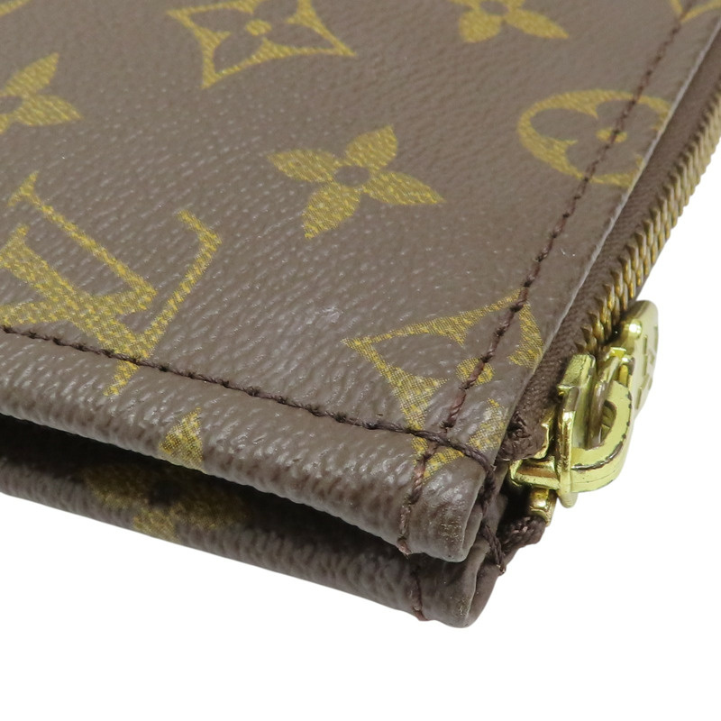 棕色 原花帆布 公事包 手拿包 M53400-13