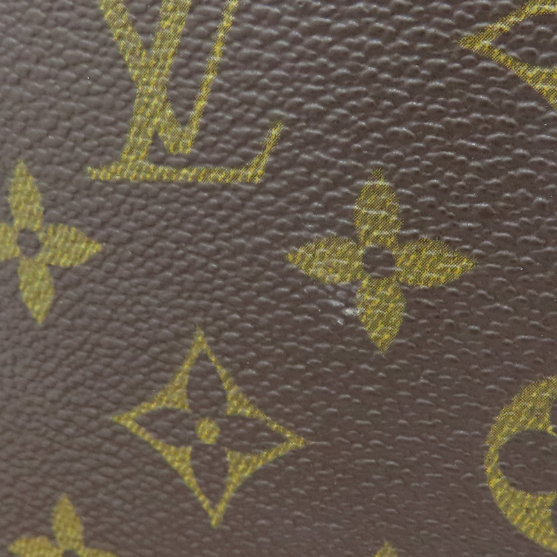 棕色 原花帆布 公事包 手拿包 M53400-15