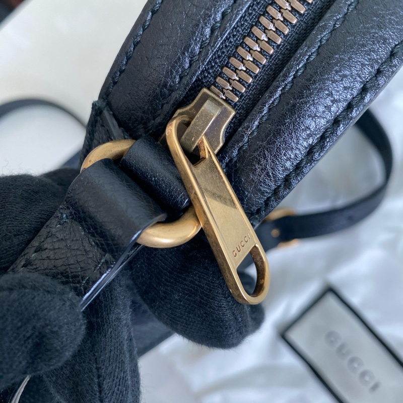 Gucci 絲絨圓餅-15