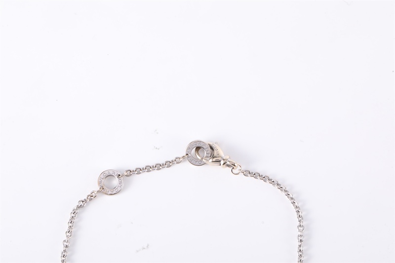 BVLGARI(寶格麗) B.ZERO1 小彈簧手鏈 18K白金 S-M碼 白金-4