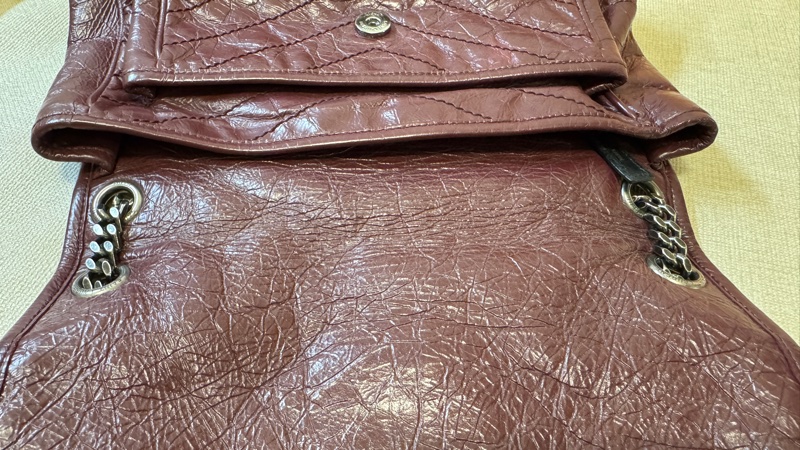 YSL Niki側肩背包 可斜背流浪背-4