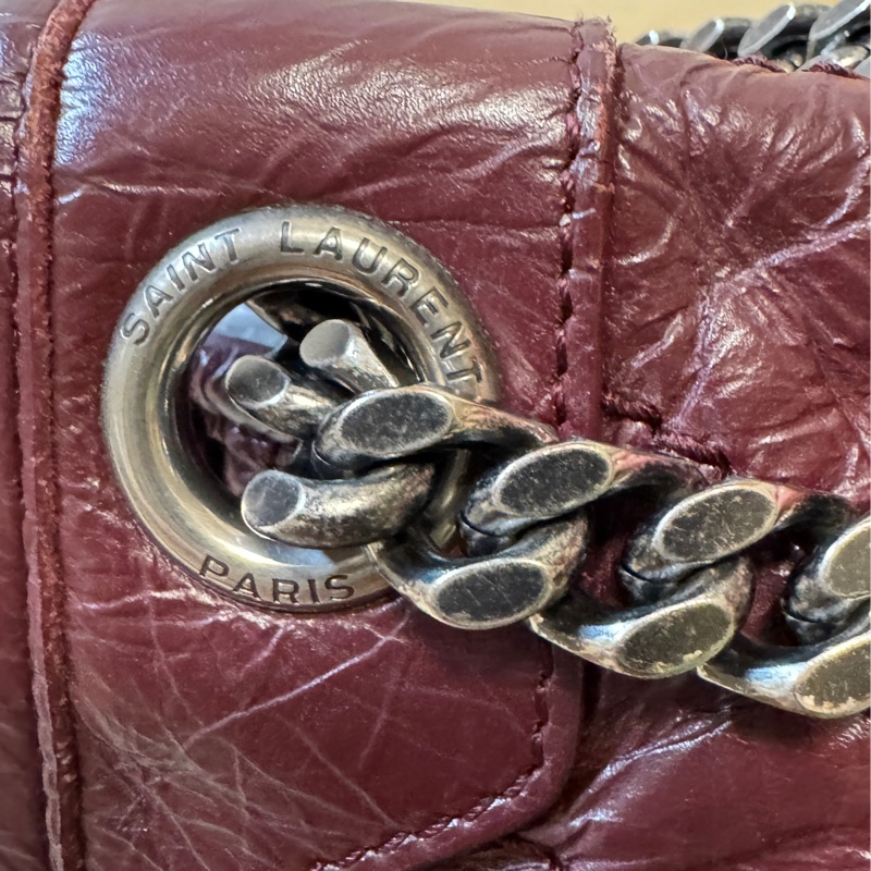 YSL Niki側肩背包 可斜背流浪背-22