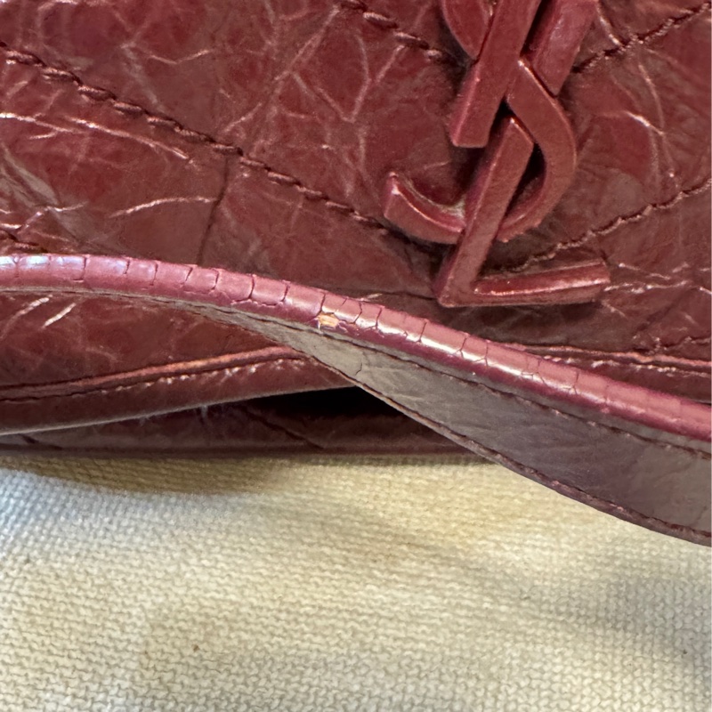 YSL Niki側肩背包 可斜背流浪背-29