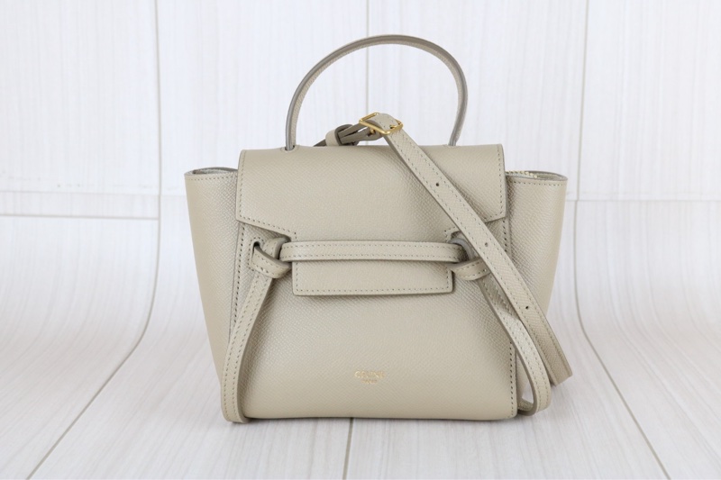 Celine belt pico 奶茶色鯰魚包-3