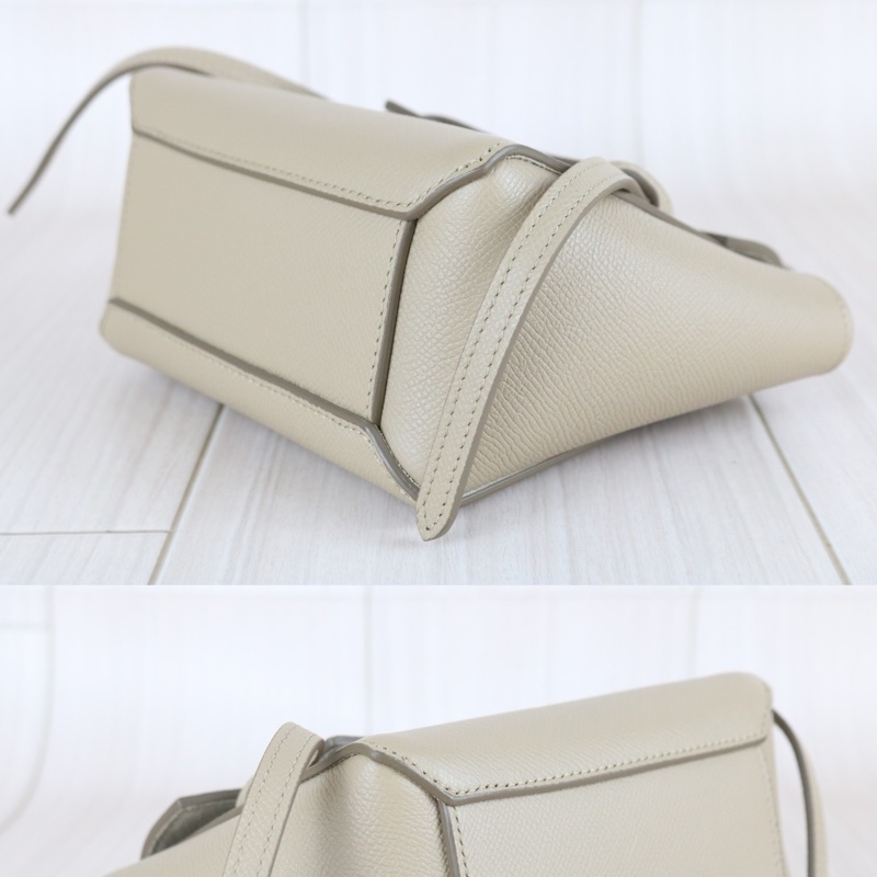 Celine belt pico 奶茶色鯰魚包-7