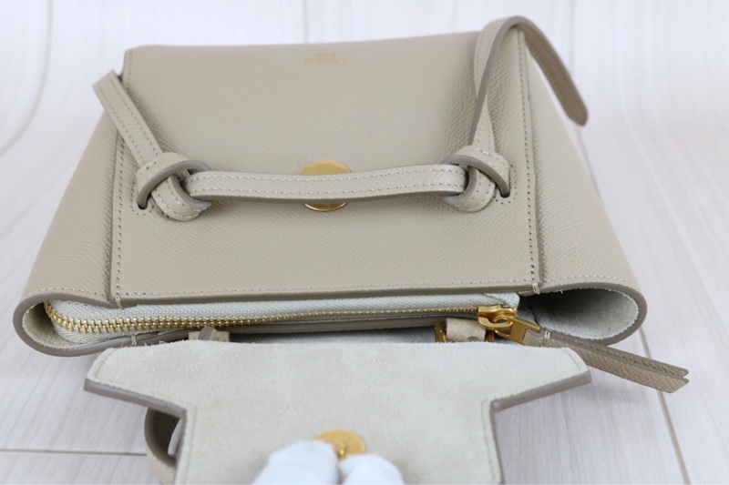 Celine belt pico 奶茶色鯰魚包-15