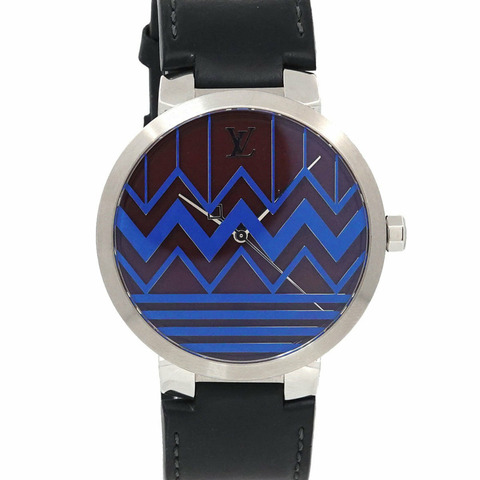 路易威登 Tambour GM Karakoram Q1D09 男士手錶波爾多石英