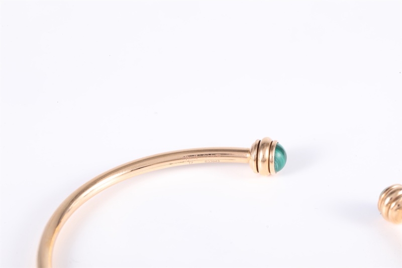 PIAGET(伯爵) POSSESSION 開口手鐲 孔雀石 18K玫瑰金/孔雀石 17號 玫瑰金 18K-3