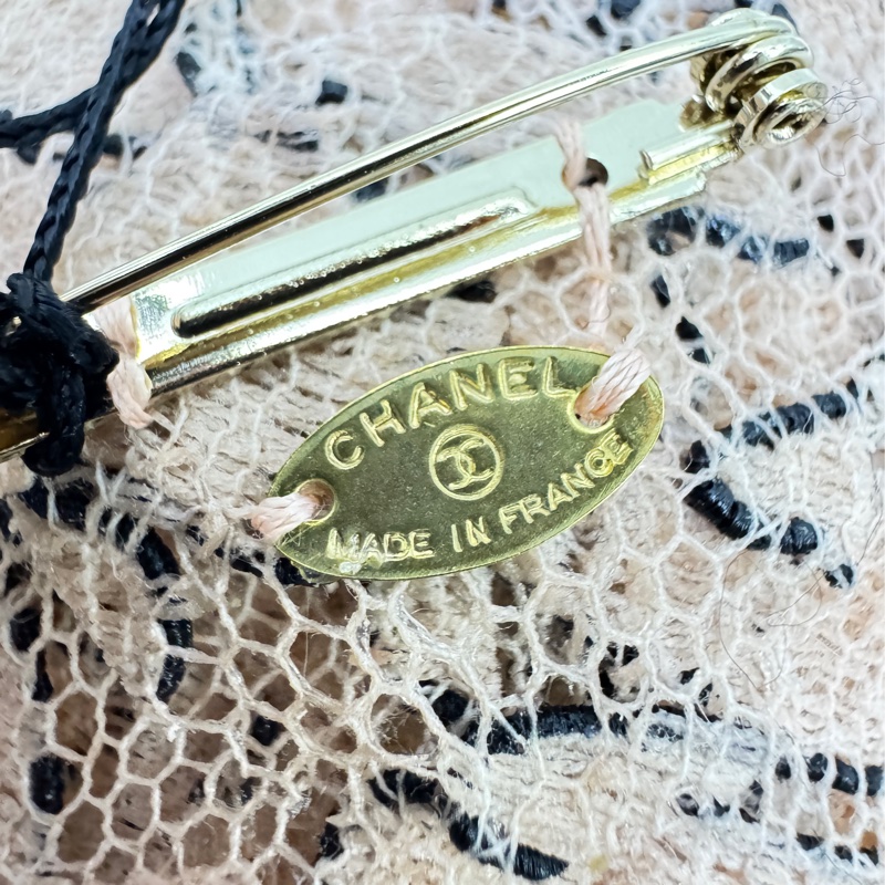 Chanel Camellia Lace Brooch-5