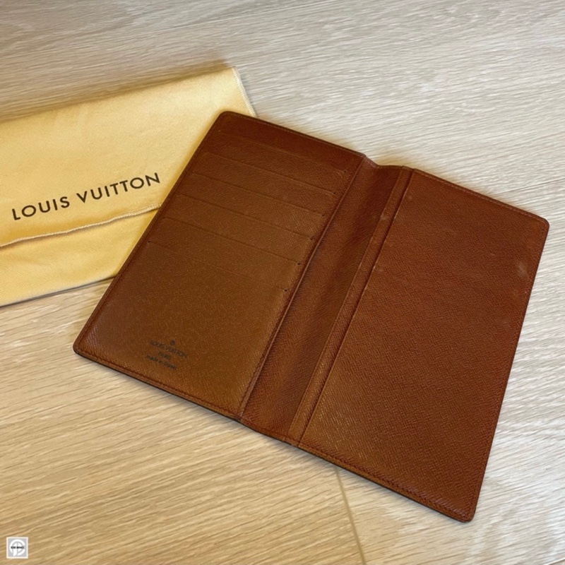 LV Louis Vuitton Monogram 老花長夾/護照夾-12