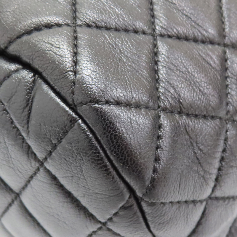 黑色 菱格紋羊皮 Urban Spirit 後背包【CHANEL 香奈兒】 A91122-13