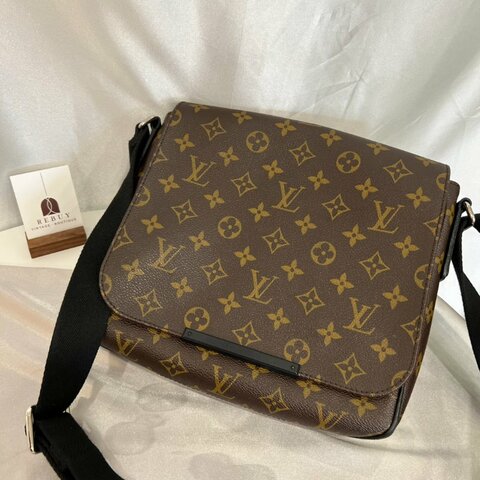 LV M40935 District PM 老花郵差包