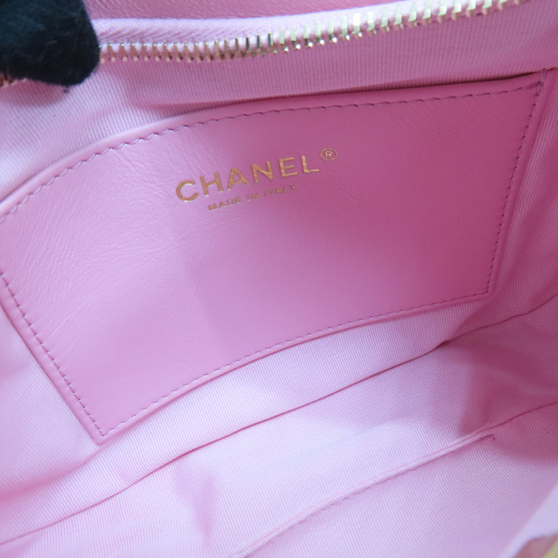 粉色 菱格紋 牛皮 鍊帶 HOBO 肩背包 AS3562-5