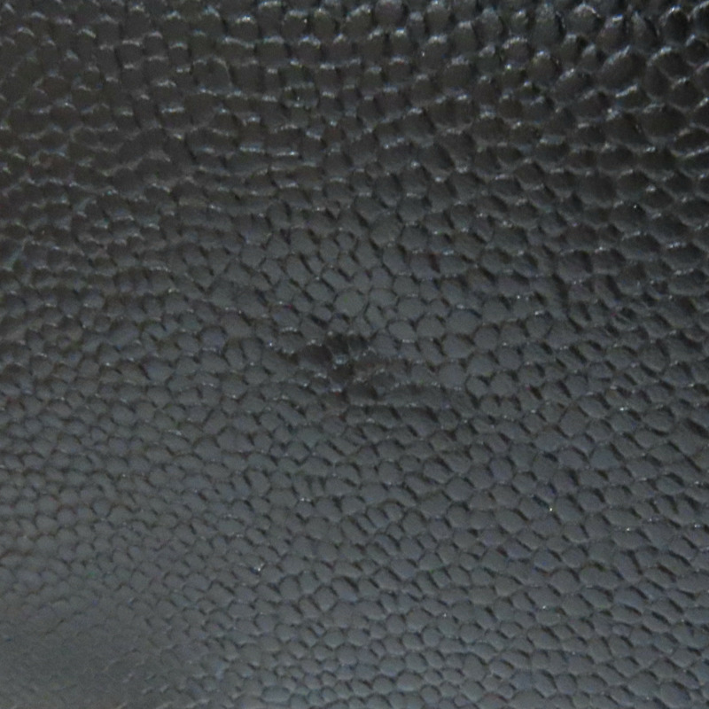 黑色 荔枝紋 牛皮 Top Handle Vanity Case 兩用包 無卡-14