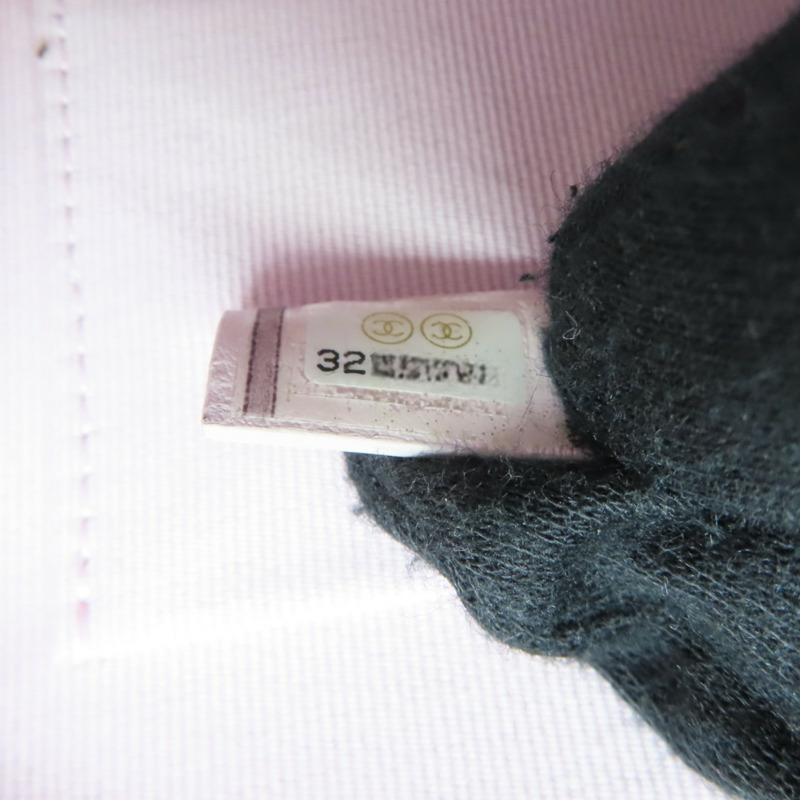 粉色 荔枝紋 牛皮 鍊帶 Top Handle Vanity Case 兩用包-8