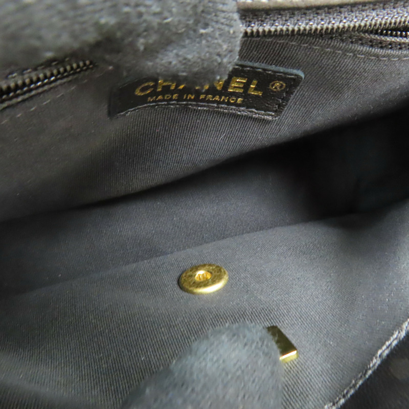 黑色 菱格紋 羊皮 鍊帶 肩背包 AS2693-5