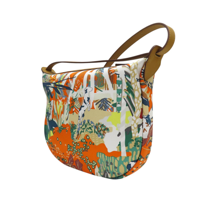 En Liberte印花 絲綢 Sursoie To Go Pouch 肩背包 W刻 W FM 001 PM-2