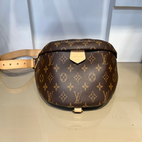LV Bumbag 原花金釦胸腰包