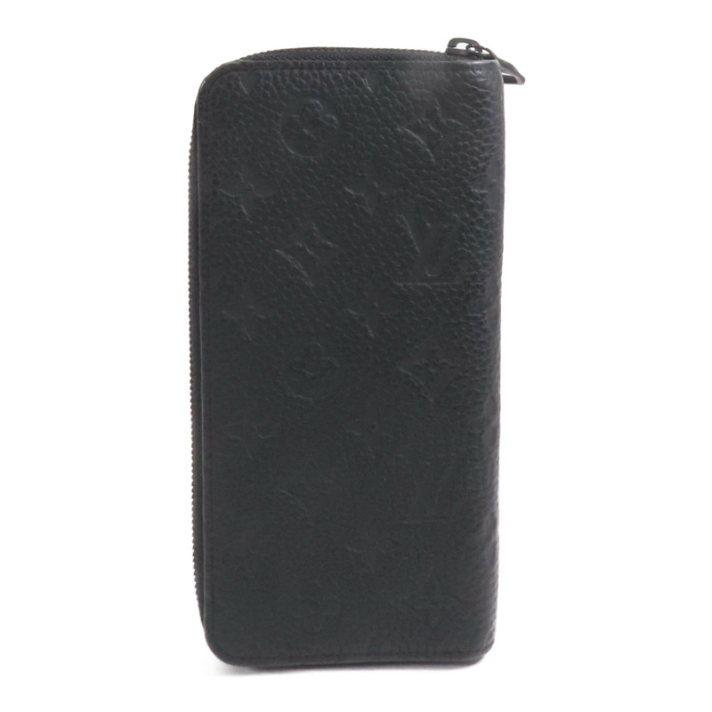 LOUIS VUITTON Monogram Taurillon Zippy Vertical Wallett長錢包-1