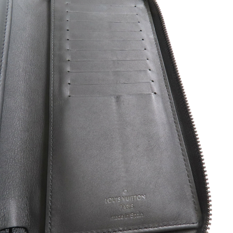 LOUIS VUITTON Monogram Taurillon Zippy Vertical Wallett長錢包-10