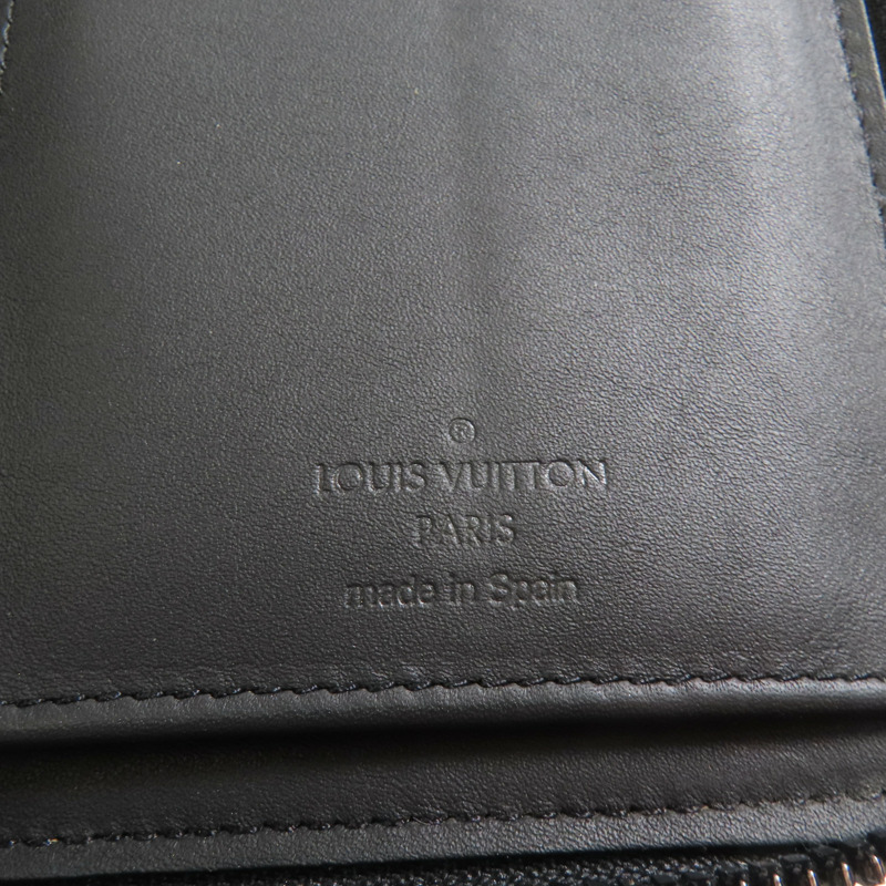LOUIS VUITTON Monogram Taurillon Zippy Vertical Wallett長錢包-11