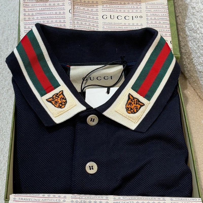 Gucci 22SS 虎年限定翻領Polo短袖 - 男女同款-1