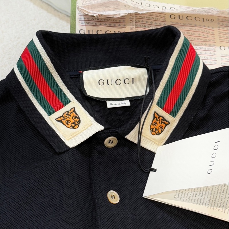 Gucci 22SS 虎年限定翻領Polo短袖 - 男女同款-4