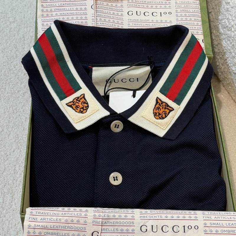 Gucci 22SS 虎年限定翻領Polo短袖 - 男女同款-6