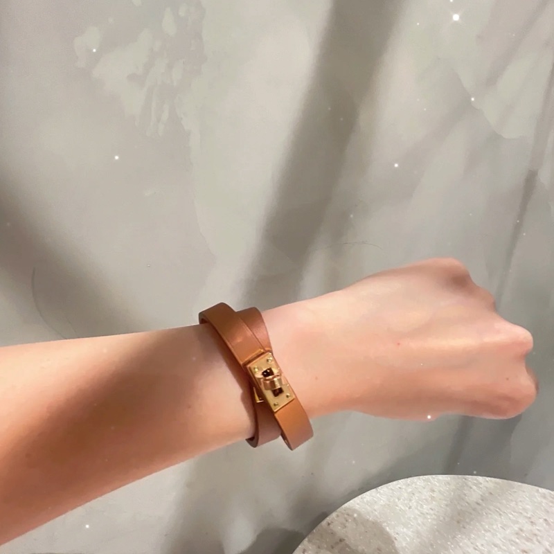 「二手」 Hermes 愛馬仕  - Kelly 皮手環-1