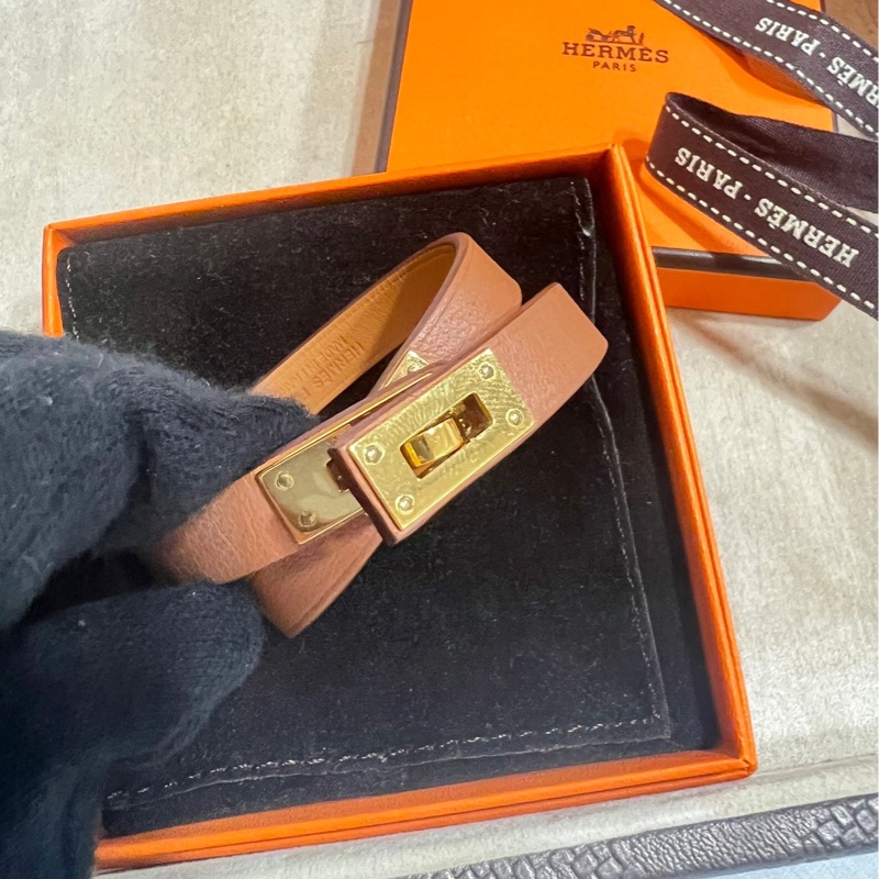「二手」 Hermes 愛馬仕  - Kelly 皮手環-2