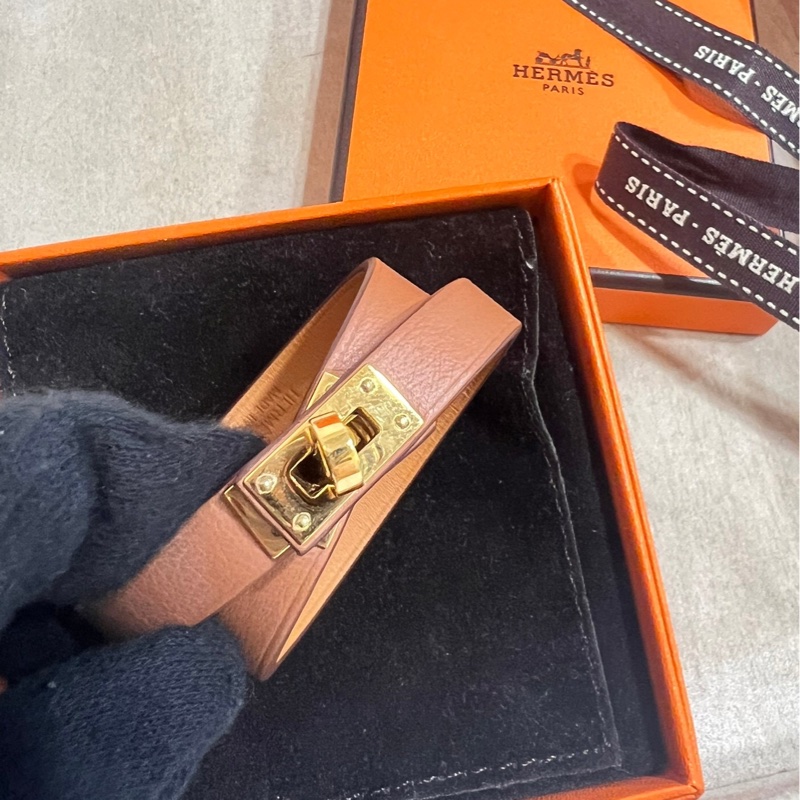 「二手」 Hermes 愛馬仕  - Kelly 皮手環-4