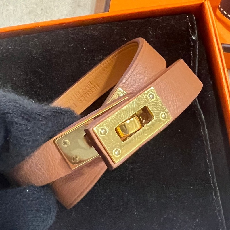 「二手」 Hermes 愛馬仕  - Kelly 皮手環-7