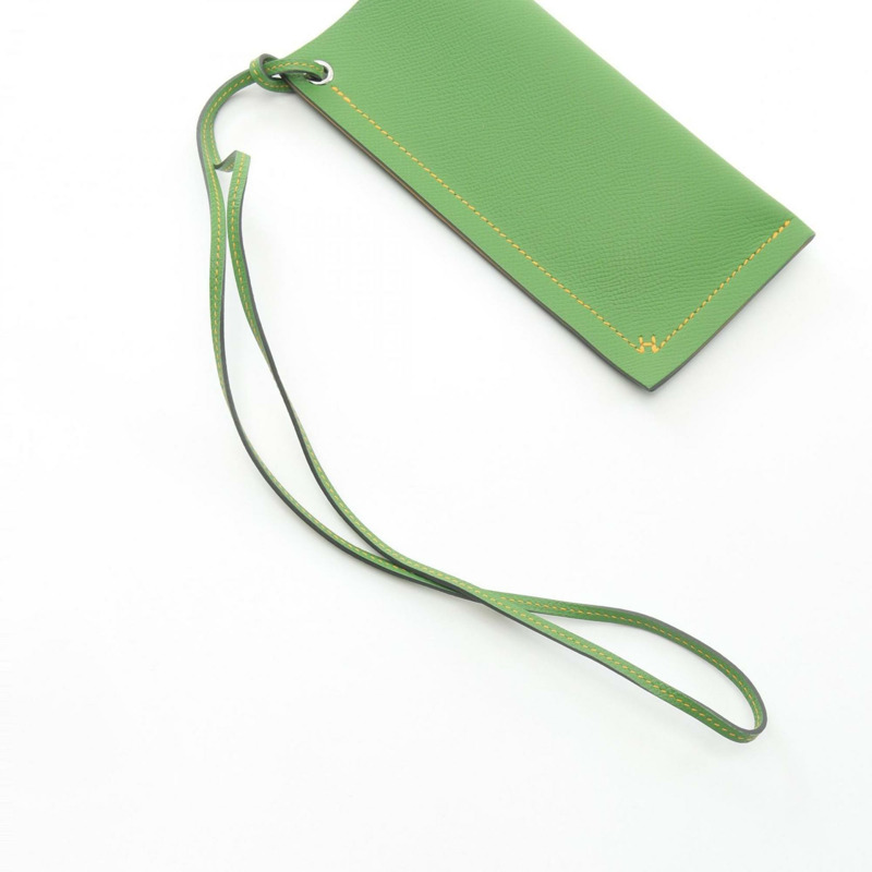 愛馬仕 HERMES H 系列 Verso 皮革 Epsom 男款女款 綠太陽紋-7