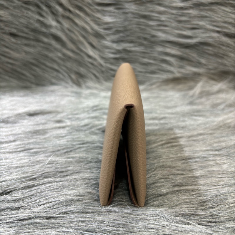 HERMES CALVI DUO EPSOM 18 大象灰色 名片夾 零錢包 信用卡包 短夾 錢包 皮夾-5