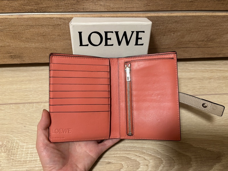 LOEWE 短夾 中夾～台中專櫃購入-2