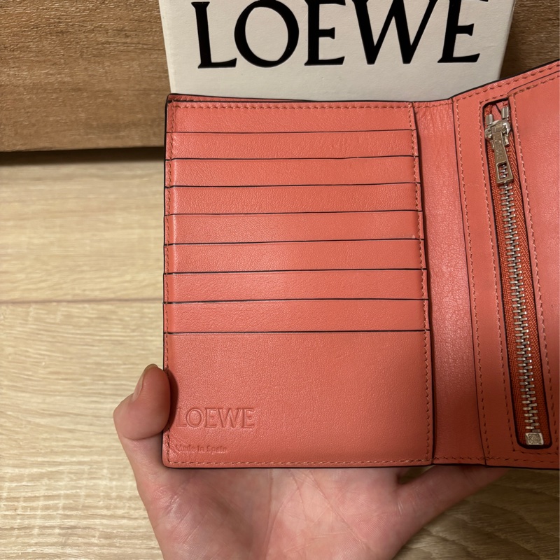 LOEWE 短夾 中夾～台中專櫃購入-3