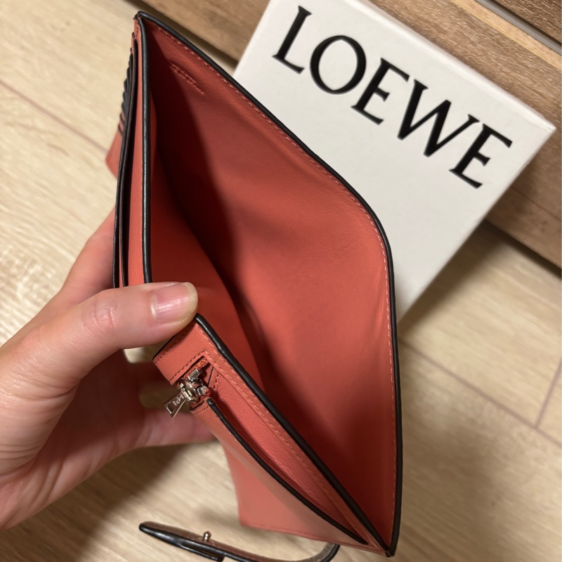 LOEWE 短夾 中夾～台中專櫃購入-11