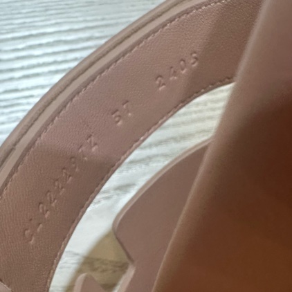 Hermes 愛馬仕 Chypre  玫瑰粉 麂皮 涼鞋 二舅鞋-13