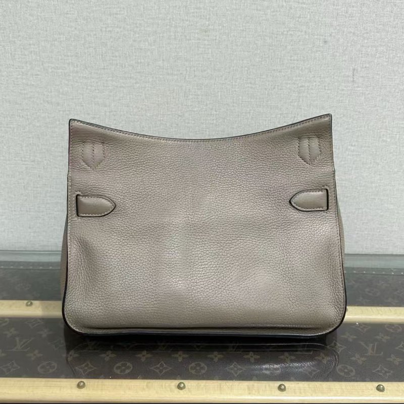 ✨HERMES 銀河灰銀扣吉普賽31肩背斜背包 31*24*13 98新配件塵袋-4