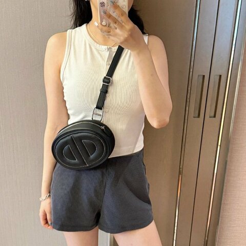 ✨HERMES 黑銀豬鼻子 in the loop腰包18*14*4 全新配件塵袋盒子