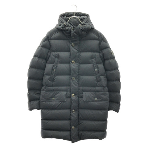MONCLER 羽絨衣 羽絨衣 尼龍 黑色 二手 男款