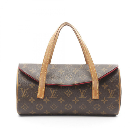 LOUIS VUITTON Sonatine Monogram 手提包 M51902 PVC 棕色 二手 女士