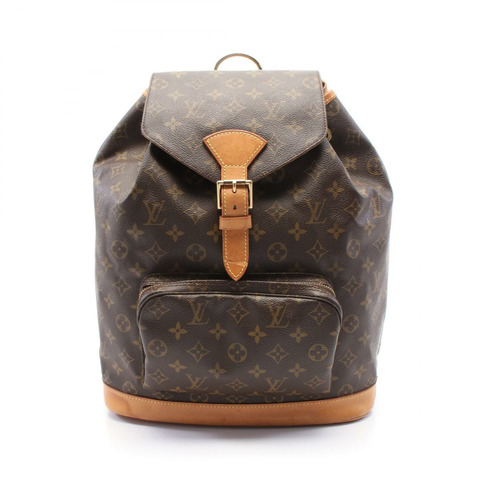LOUIS VUITTON MontsourisGM Monogram Rucksack 背包 M51135 PVC 二手女款